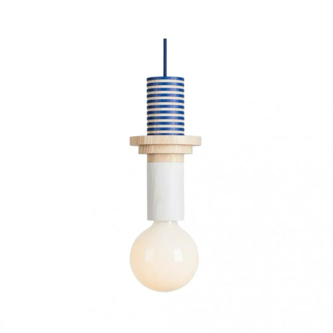 Pendant Light Wood 7.5 in to 16.5 in Multicolor Geometric Dining Living Room Ceiling Lamp Modern Home Decor | Kalsten