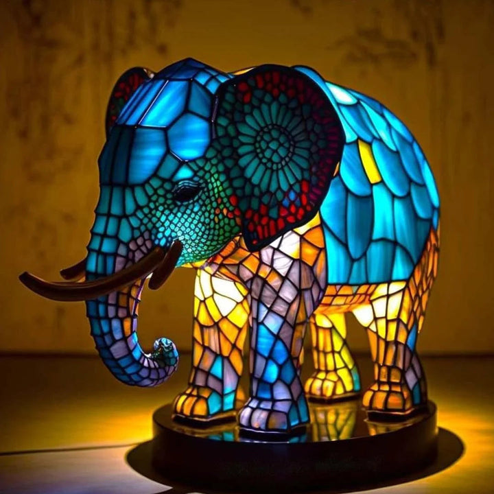 Decorative Animal Glass Table Lamp Kalsten