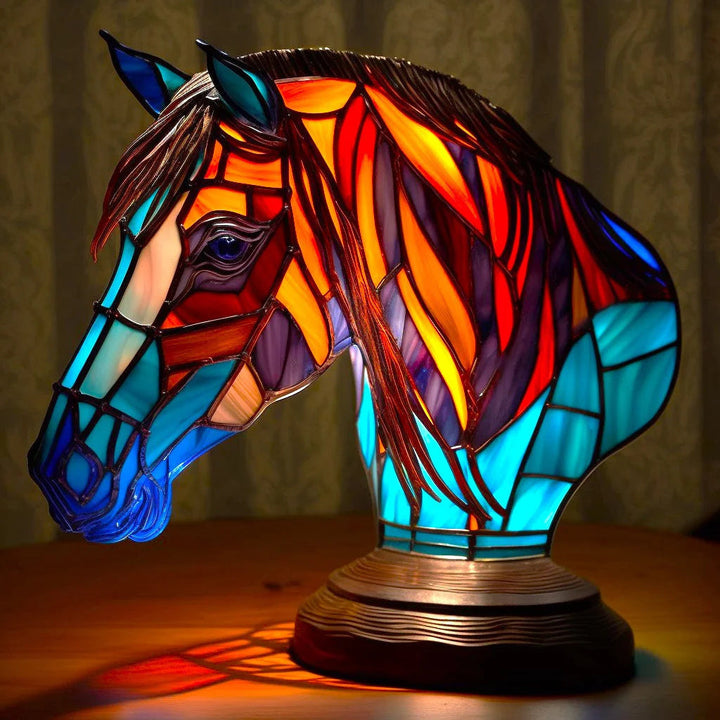 Decorative Animal Glass Table Lamp Kalsten