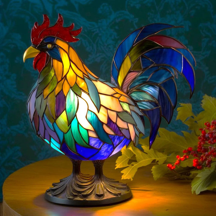 Kalsten | Stained Glass Animal Lamp Home Decor