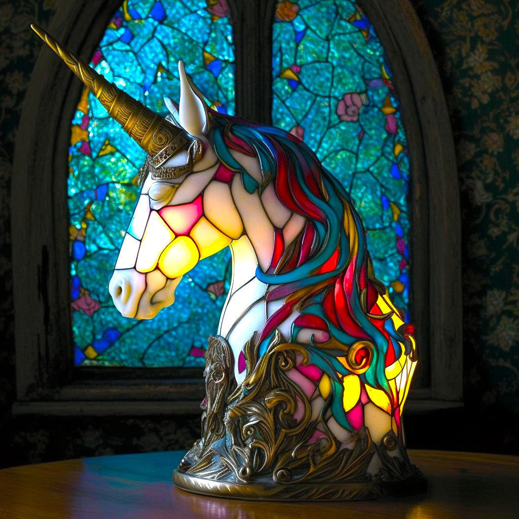 Kalsten | Stained Glass Animal Lamp Home Decor