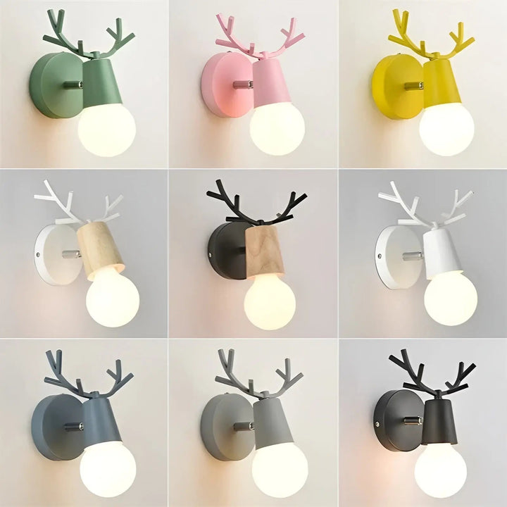 Nordic Glow Antler LED Wall Lamp – Elegant & Energy Efficient Design Kalsten
