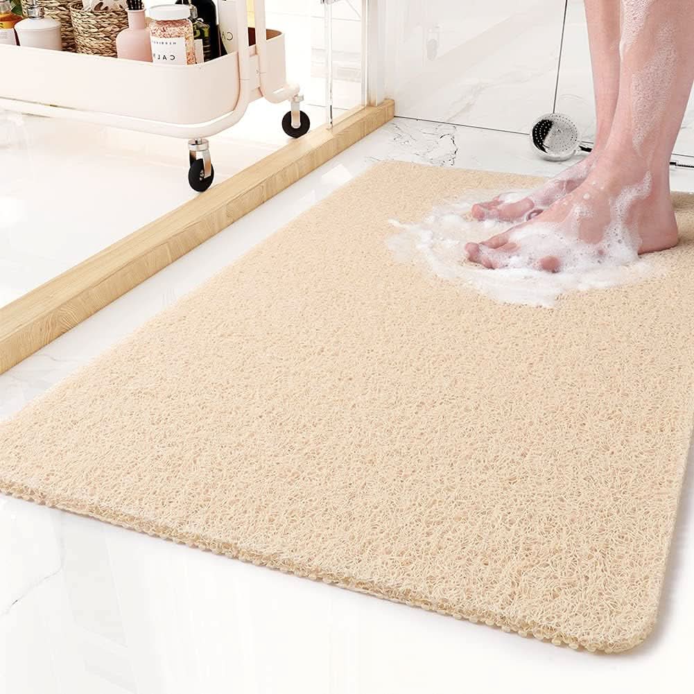 AQUALUXE Non-slip Shower Mat with Drainage | Kalsten