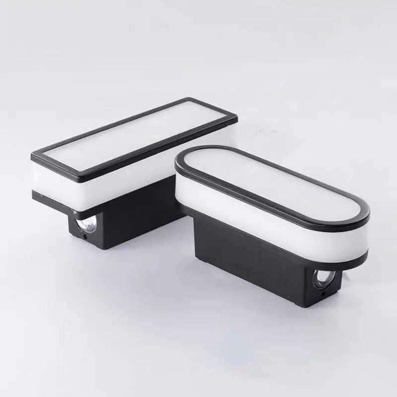 Contemporary Simplicity Aluminum Acrylic LED Waterproof Wall Sconce Lamp For Outdoor Patios | Kalsten