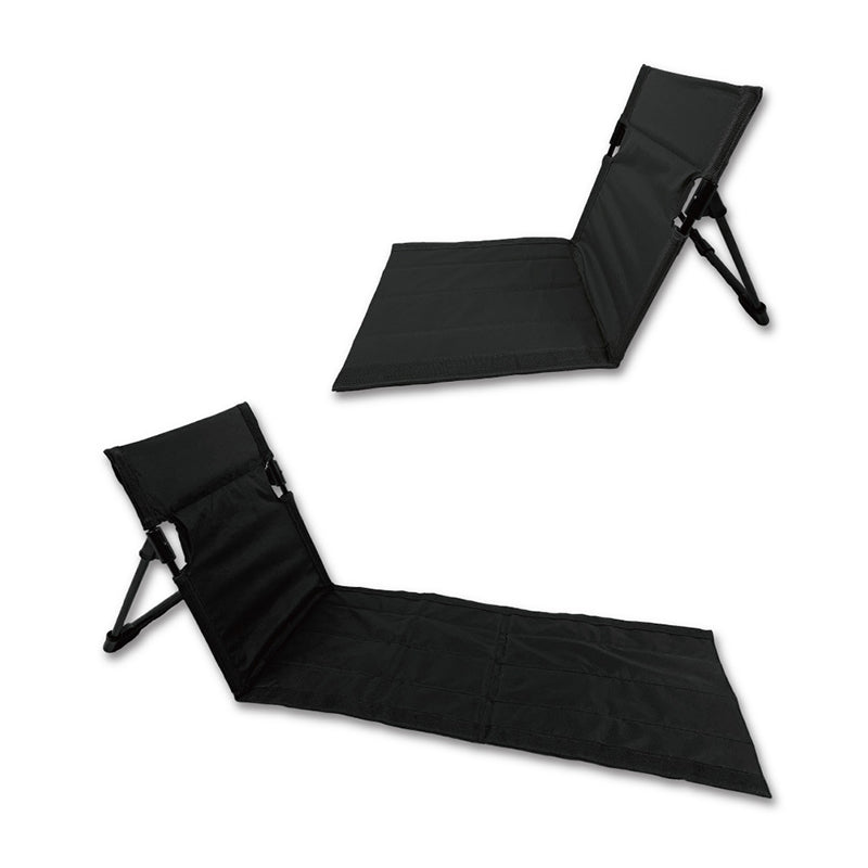 Modern Simplicity Oxford Fabric Aluminum Rectangular Foldable Camping Back Chair For Outdoor Patio | Kalsten