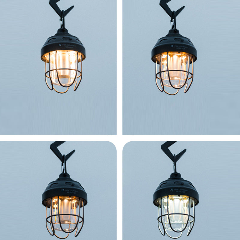 Contemporary Creative Round Nut Aluminum Carbon Steel ABS LED Outdoor Light For Garden | Kalsten