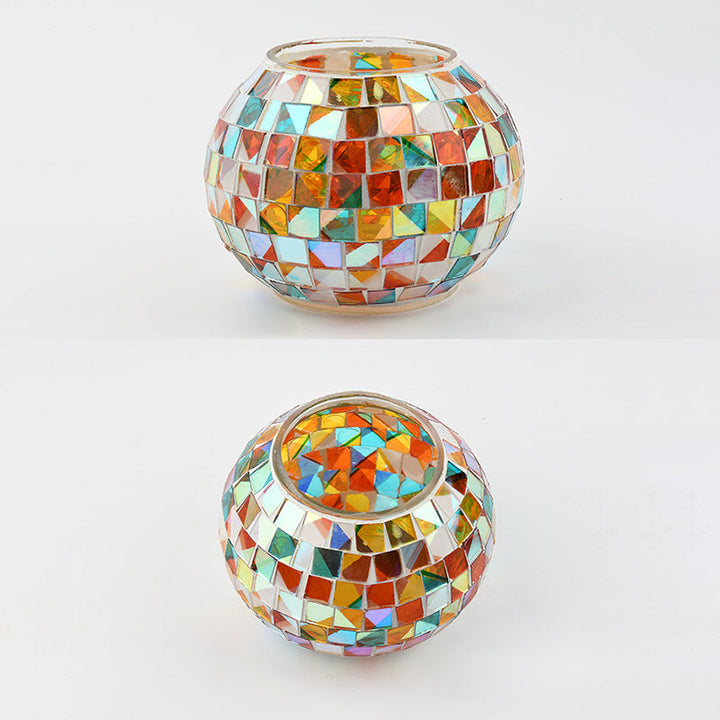Contemporary Creative Solar Waterproof Sphere Square Plastic Glass LED Outdoor Landscape For Outdoor Patio | Kalsten