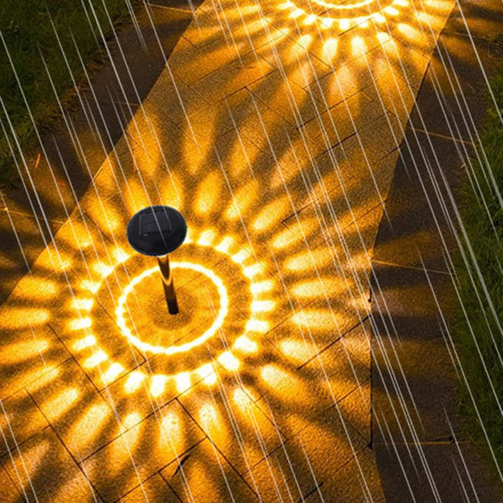 Contemporary Industrial ABS Round LED Solar Waterproof Lawn Insert Light For Outdoor Patio | Kalsten
