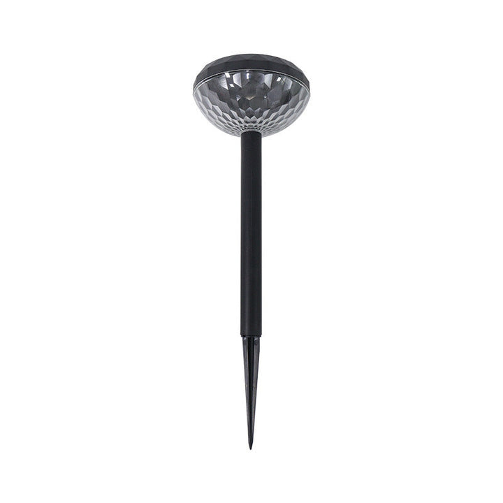 Contemporary Industrial ABS Round LED Solar Waterproof Lawn Insert Light For Outdoor Patio | Kalsten