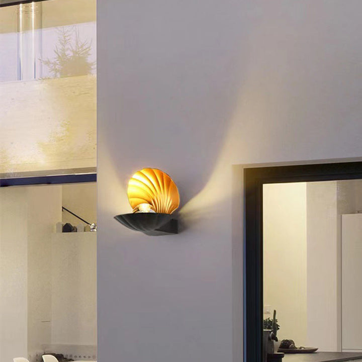 Contemporary Creative Waterproof Shell Aluminum Acrylic LED Wall Sconce Lamp For Outdoor Patio | Kalsten