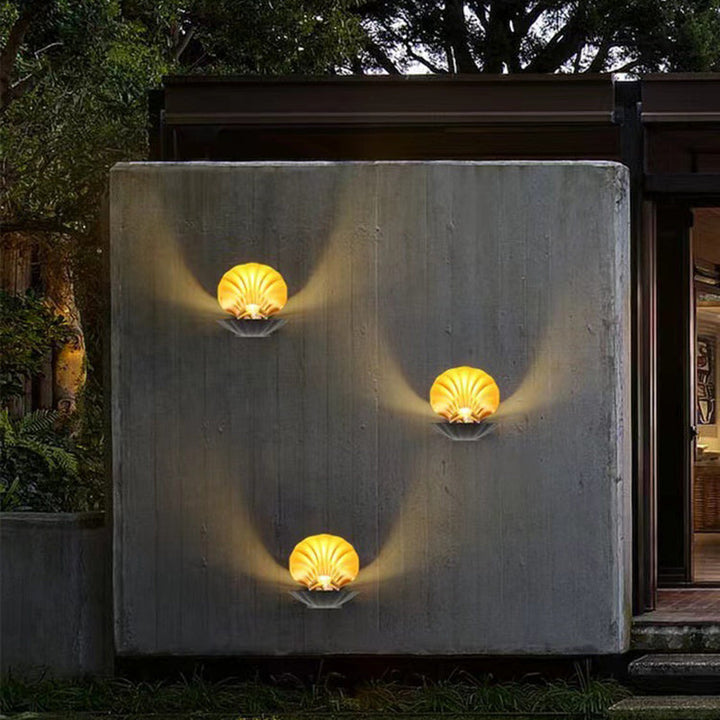 Contemporary Creative Waterproof Shell Aluminum Acrylic LED Wall Sconce Lamp For Outdoor Patio | Kalsten