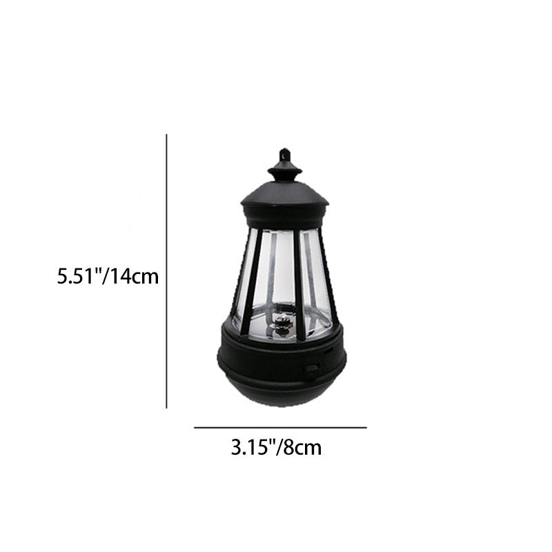 Modern Minimalist Waterproof Solar Lighthouse Iron Acrylic LED Camping Outdoor Light Landscape Lighting For Garden | Kalsten