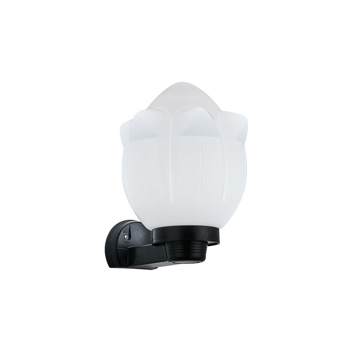 Modern Simplicity Flower Cone Square Cylinder Ball Acrylic ABS Iron 1-Light Wall Sconce Lamp For Outdoor Patio | Kalsten