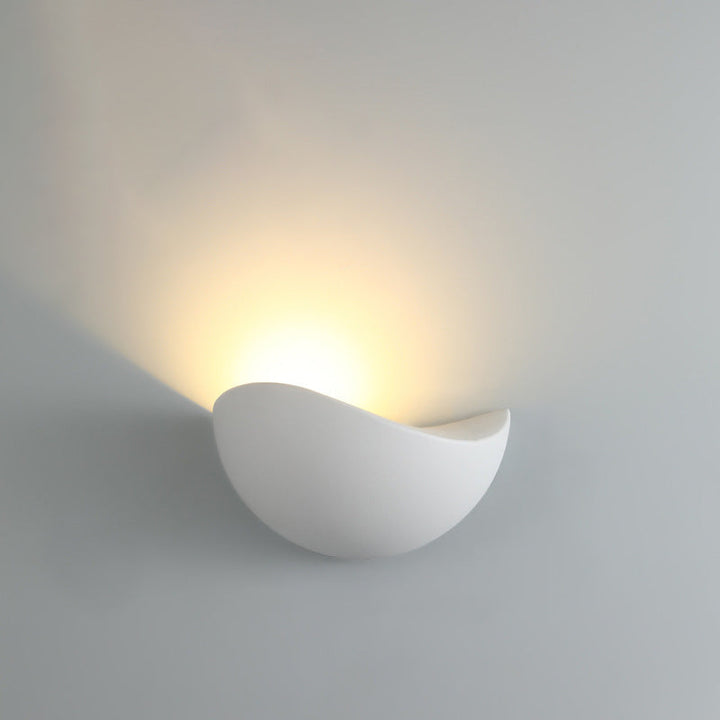 Modern Minimalist Triangle Bird's Nest Half Circle Waterproof Aluminum LED Wall Sconce Lamp For Outdoor Patio | Kalsten