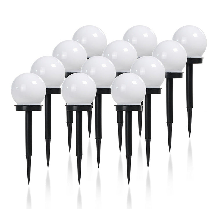 Modern Minimalist Solar Waterproof ABS Ball LED Landscape Lighting Outdoor Light For Garden | Kalsten
