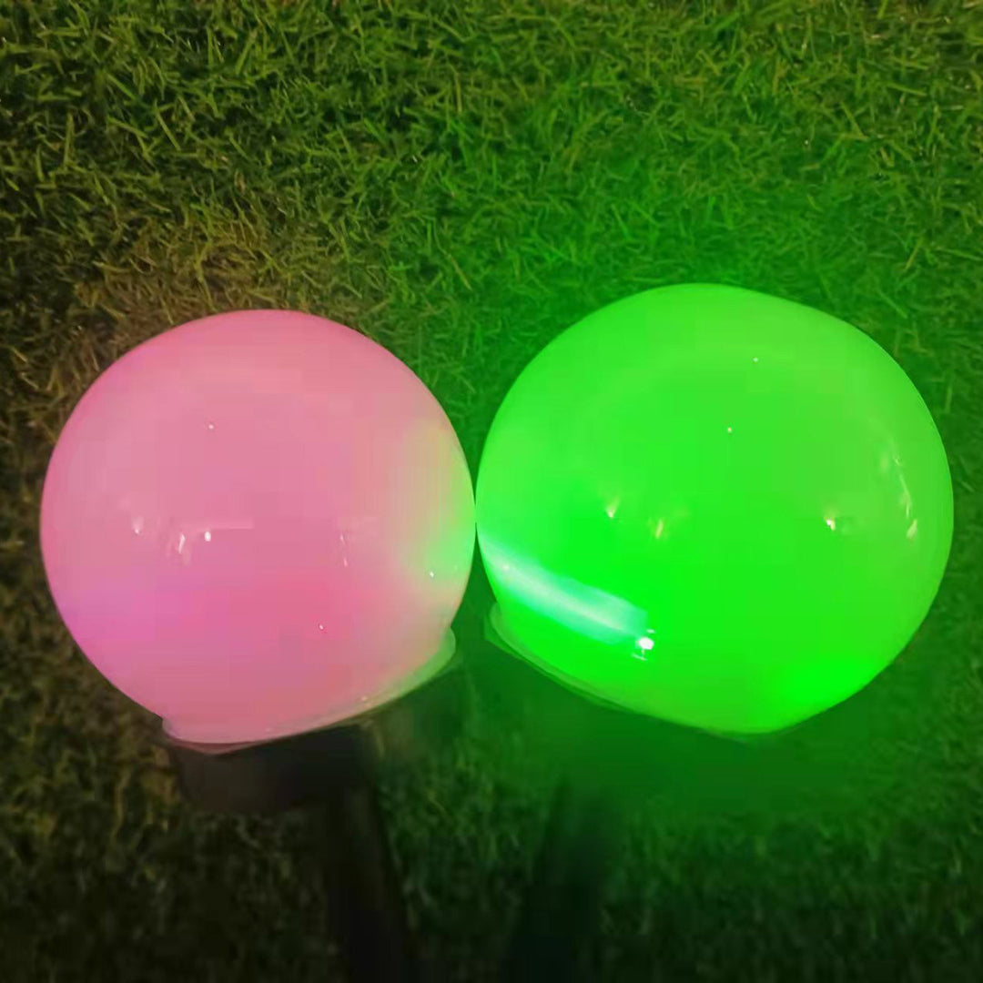 Modern Minimalist Solar Waterproof ABS Ball LED Landscape Lighting Outdoor Light For Garden | Kalsten