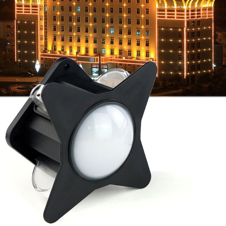Contemporary Creative Waterproof Aluminum Acrylic PC Cross Star LED Wall Sconce Lamp For Outdoor Patio | Kalsten