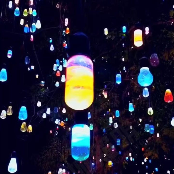 Modern Art Deco Waterproof Resin Teardrop Ball LED Outdoor Light Landscape Lighting For Garden | Kalsten