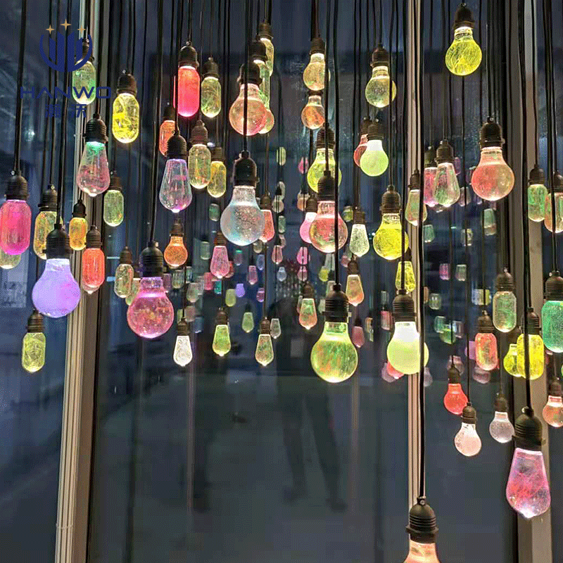 Modern Art Deco Waterproof Resin Teardrop Ball LED Outdoor Light Landscape Lighting For Garden | Kalsten