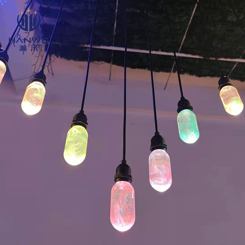 Modern Art Deco Waterproof Resin Teardrop Ball LED Outdoor Light Landscape Lighting For Garden | Kalsten
