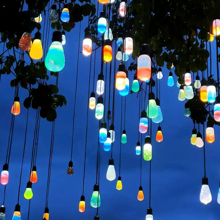 Modern Art Deco Waterproof Resin Teardrop Ball LED Outdoor Light Landscape Lighting For Garden | Kalsten