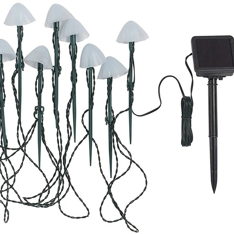 Contemporary Creative Solar Battery Waterproof PVC Mushroom LED Outdoor Light Landscape Lighting For Garden | Kalsten