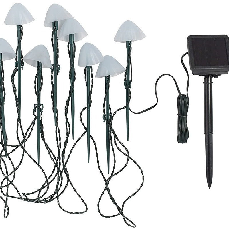 Contemporary Creative Solar Battery Waterproof PVC Mushroom LED Outdoor Light Landscape Lighting For Garden | Kalsten
