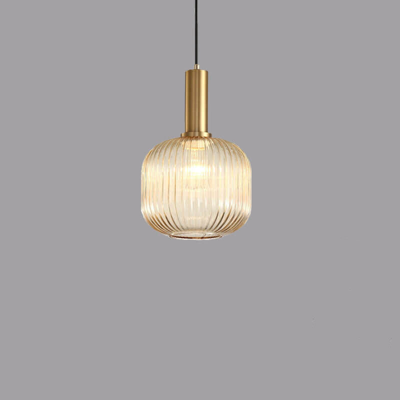 Pendant Light Glass Shade 12.6 in Adjustable Cord Dining Room Kitchen Island Modern Hanging Ceiling Fixture | Kalsten