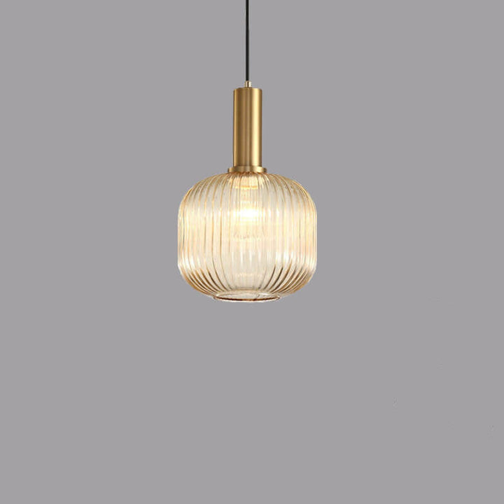 Pendant Light Glass Shade 12.6 in Adjustable Cord Dining Room Kitchen Island Modern Hanging Ceiling Fixture | Kalsten