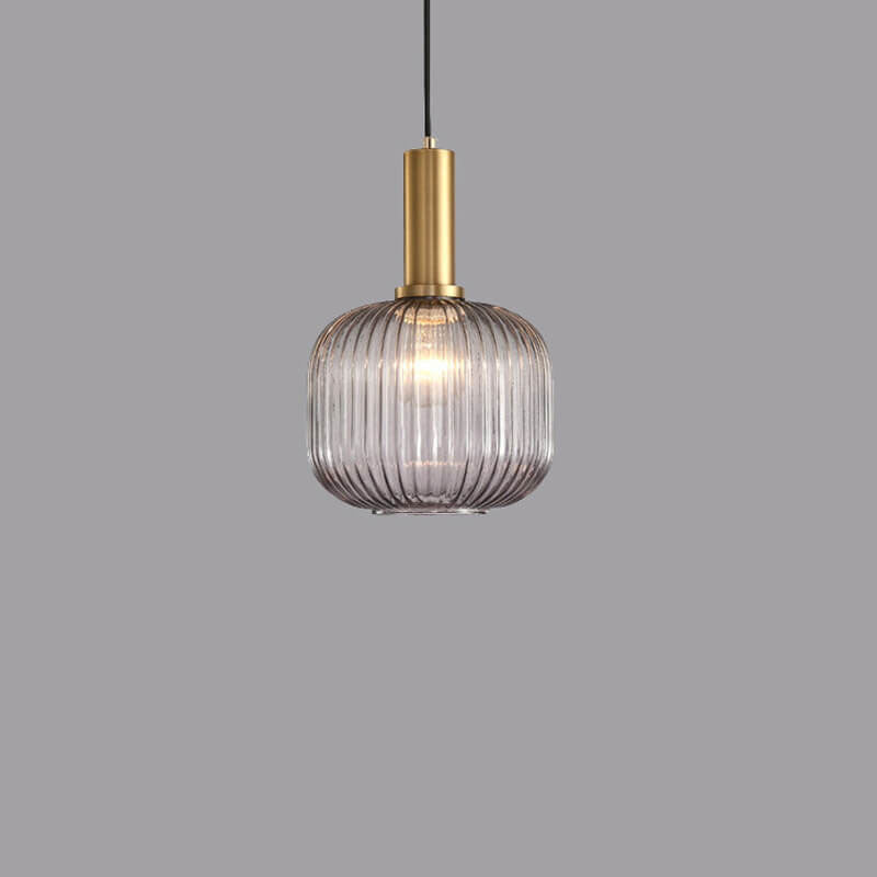 Pendant Light Glass Shade 12.6 in Adjustable Cord Dining Room Kitchen Island Modern Hanging Ceiling Fixture | Kalsten