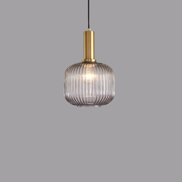 Pendant Light Glass Shade 12.6 in Adjustable Cord Dining Room Kitchen Island Modern Hanging Ceiling Fixture | Kalsten