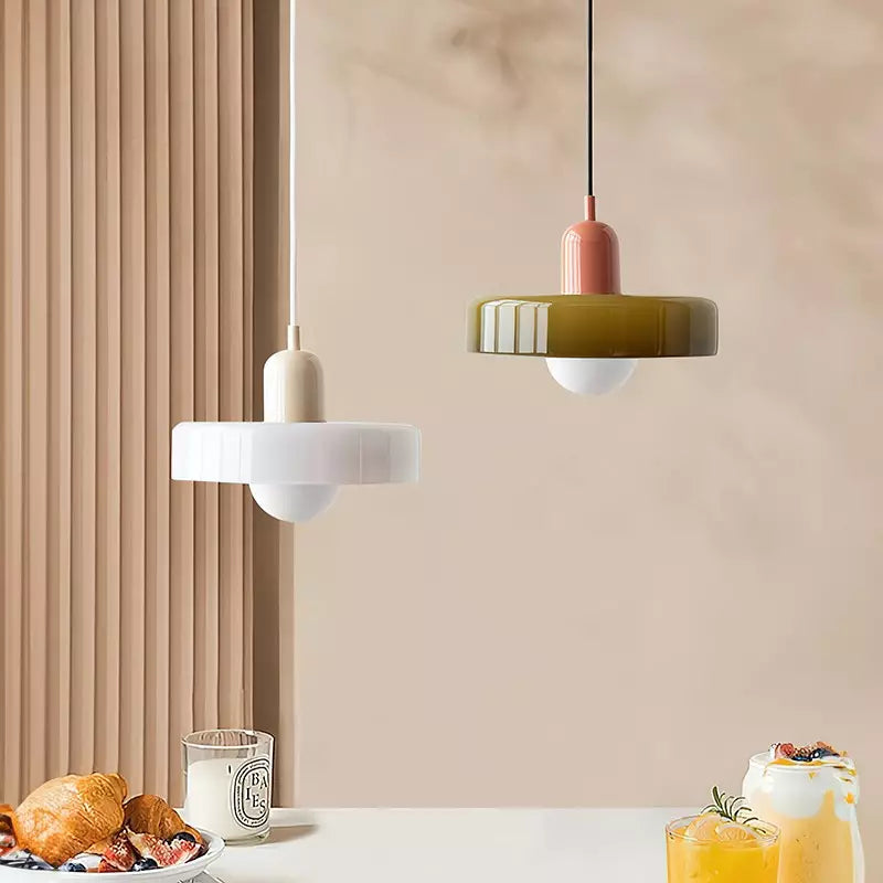 Colorful Bauhaus-Style Pendant Lamp - StiloGlas | Kalsten