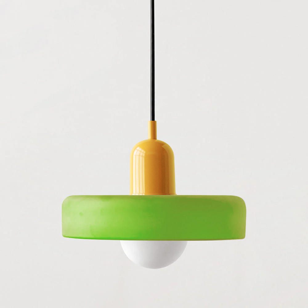 Kalsten | Bauhaus Inspired Colourful Glass Pendant Light