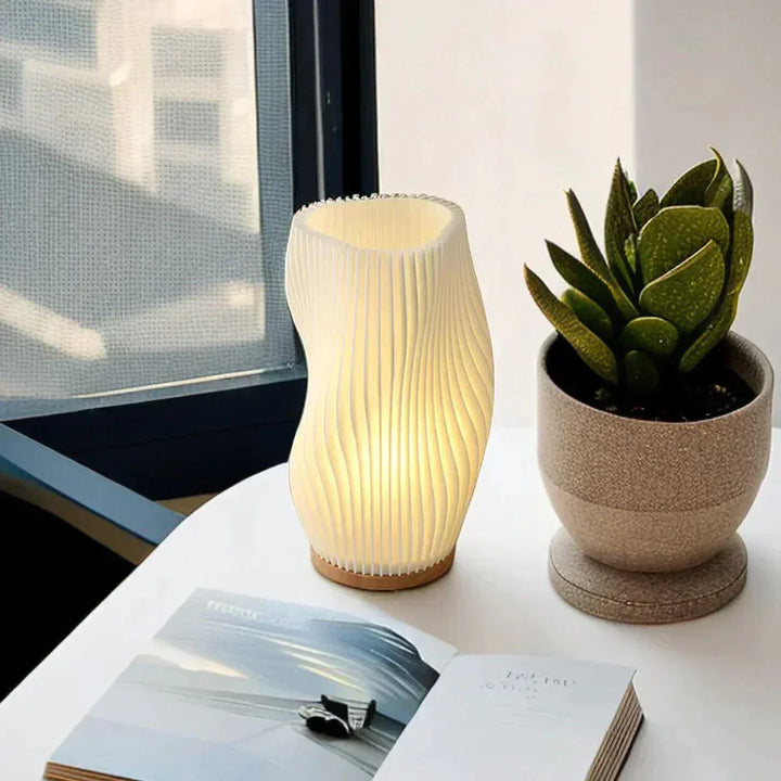 Wave-Shaped Ambient Lamp - Sofia | Kalsten