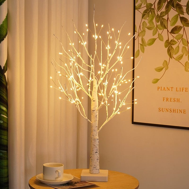 Birkenbaum | Table lamp with LED lighting 55 cm Warm white | Kalsten