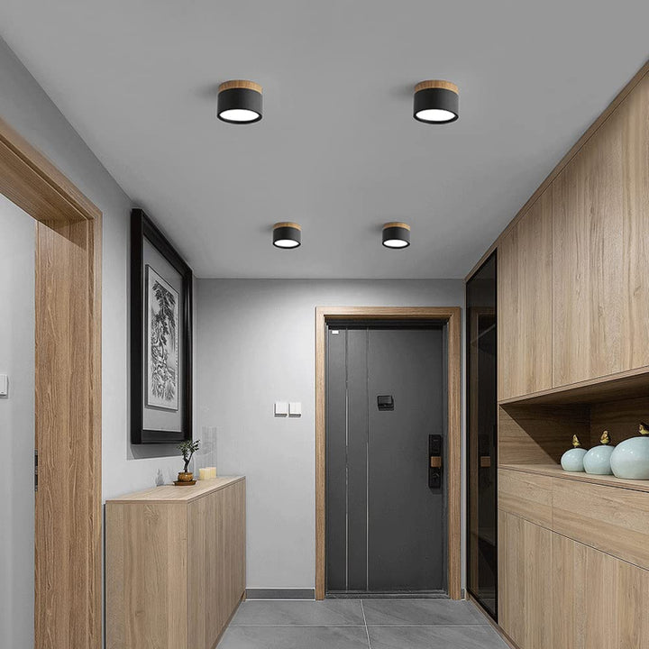 Modern Cylinder LED Flush Mount Ceiling Lamp Kalsten