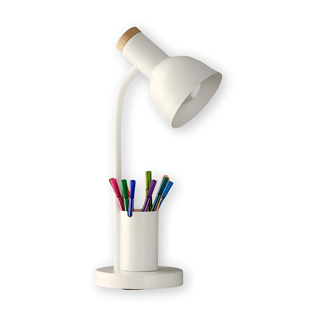 LED Desk Lamp with Pen Holder – Stylish and Practical | Organization on the Desk | Kalsten