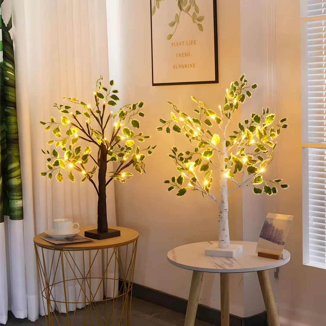 Magical BrightTree Table Lamp – Elegant Tree Design with Warm LED Lighting Kalsten