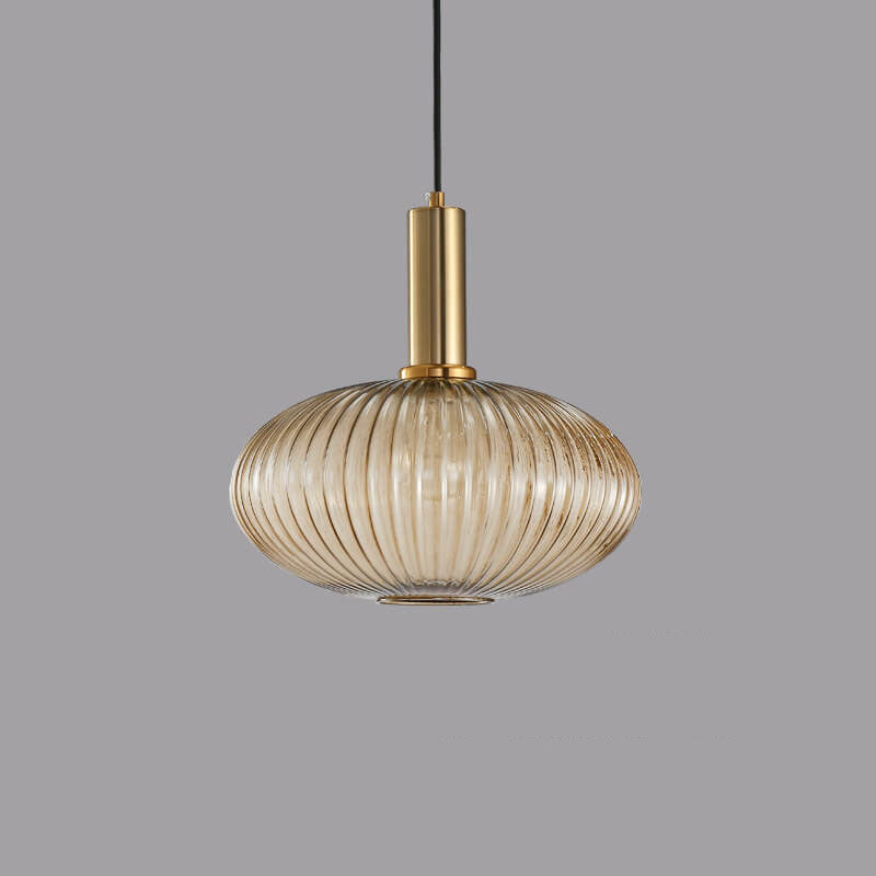 Pendant Light Glass Shade 12.6 in Adjustable Cord Dining Room Kitchen Island Modern Hanging Ceiling Fixture | Kalsten