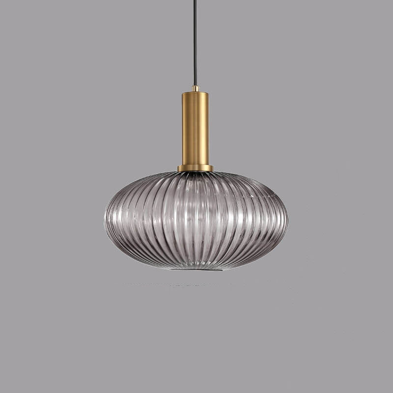 Pendant Light Glass Shade 12.6 in Adjustable Cord Dining Room Kitchen Island Modern Hanging Ceiling Fixture | Kalsten