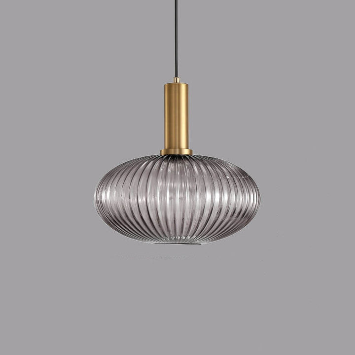 Pendant Light Glass Shade 12.6 in Adjustable Cord Dining Room Kitchen Island Modern Hanging Ceiling Fixture | Kalsten