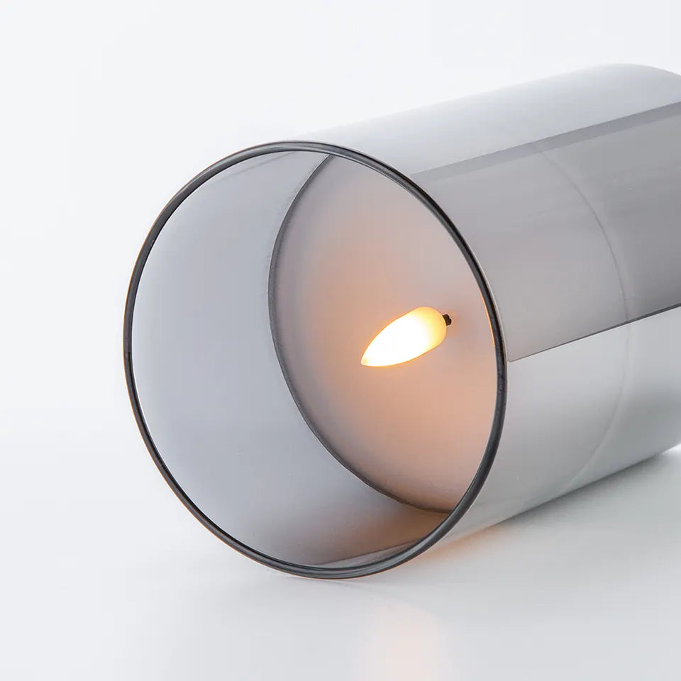 Flameless LED Candles in Glass – Set Kalsten