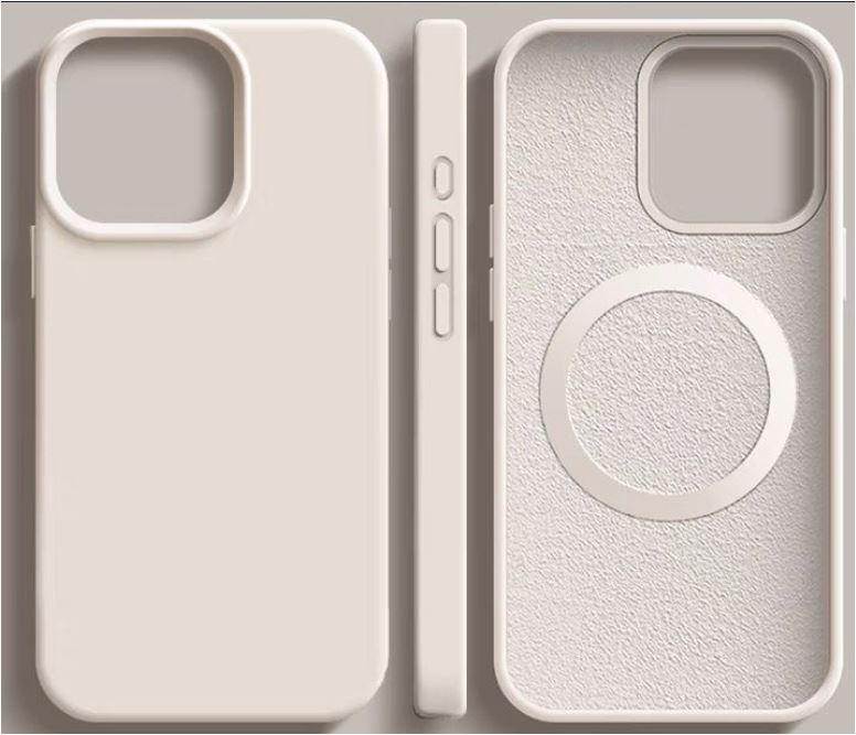 Kalsten | Magnetic silicone case with soft-touch surface for iPhone