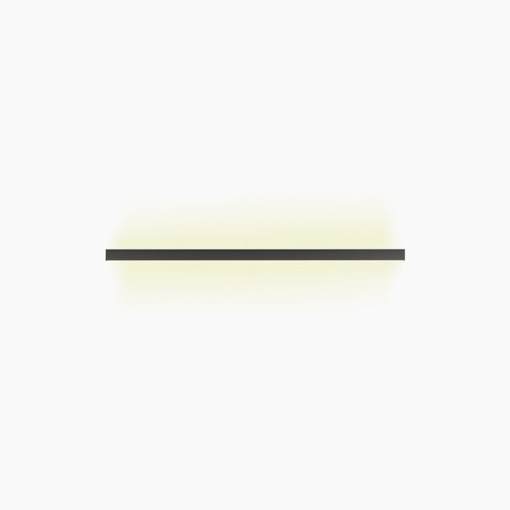 Ceiling Light Iron Linear LED 23.6 in Flush Mount Black White Modern Living Room Hallway Minimalist Strip Lighting Fixture | Kalsten