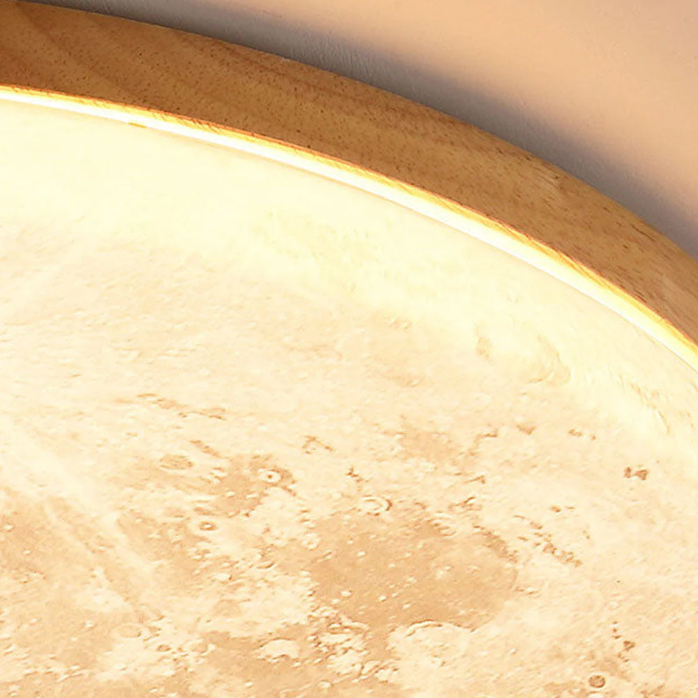 Kalsten | Ceiling Light 3D Moon LED Dimmable Metal Bedroom Fixture