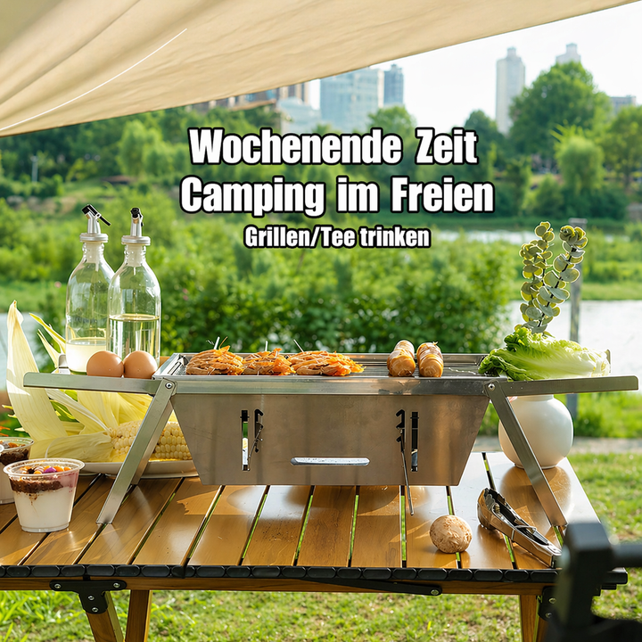 Portable compact grill for on the go | Kalsten