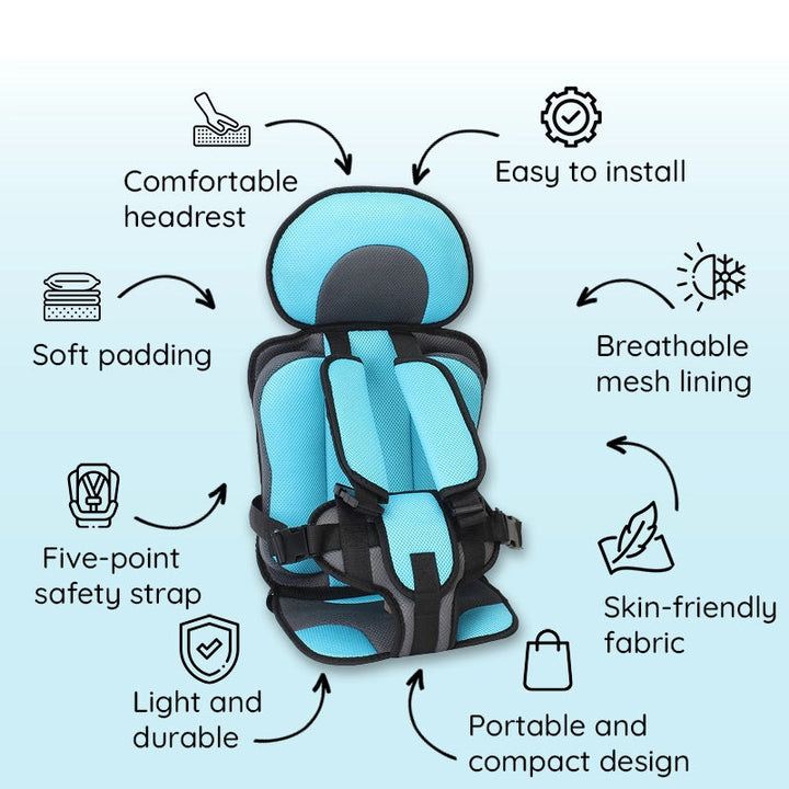 Kalsten | Wearable Child Protection Car Cushion Seat (0–12 years)