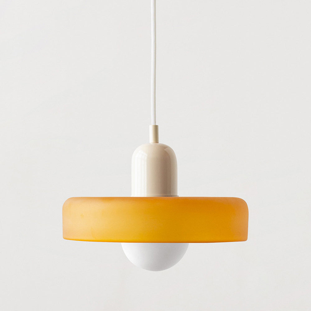 Bauhaus Colorful Glass Pendant Lamp Kalsten