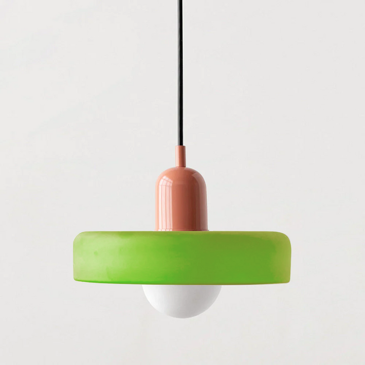 Bauhaus Colorful Glass Pendant Lamp Kalsten