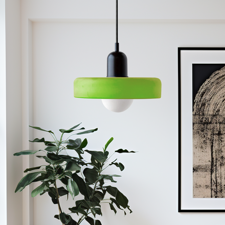 Bauhaus Colorful Glass Pendant Light | Kalsten